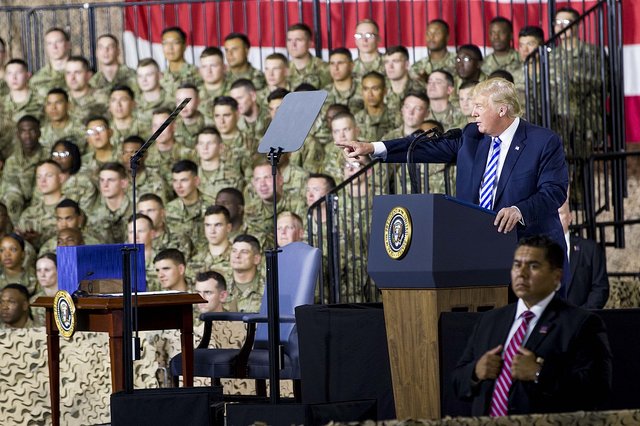 US prepares for war