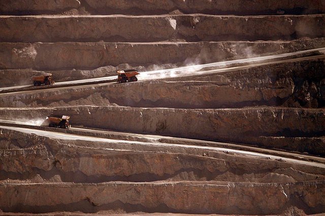 Escondida copper mine - Chile. photo by Municipalidad de Antofagasta